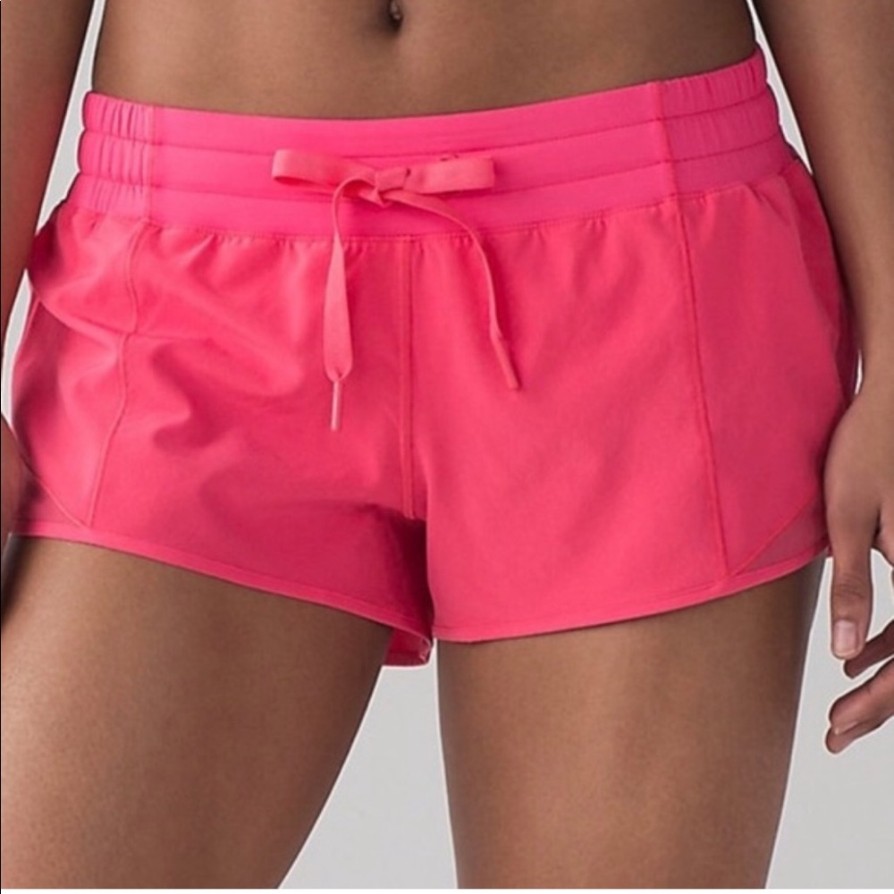 Lululemon Hotty Hot Short Bright Pink